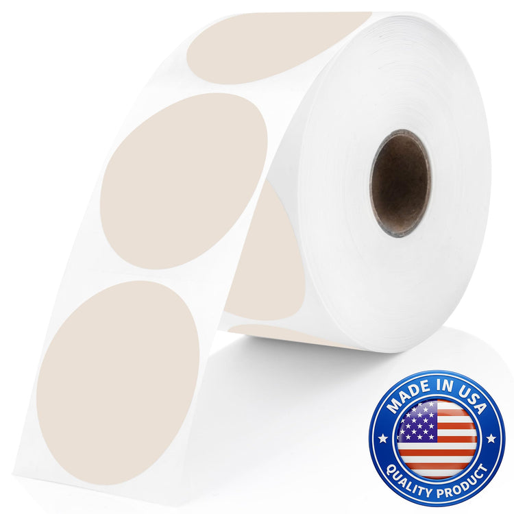 Tan Thermal Labels (735 Count)