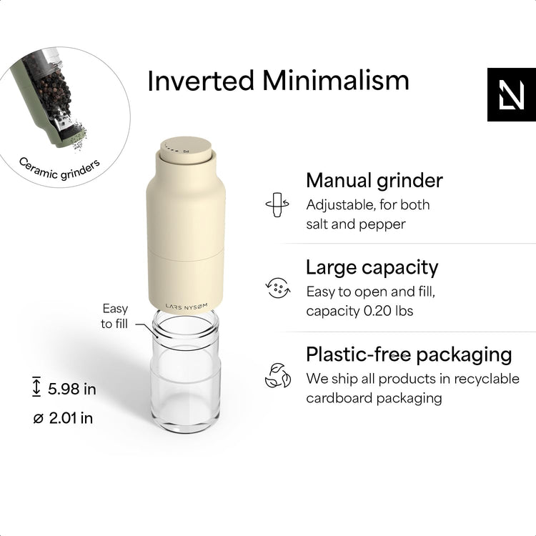 Salt and Pepper Grinder Set