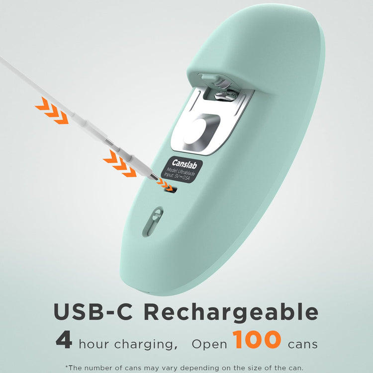 Ultrablde SE USB Rechargeable Electric Can Opener for Kitchen for Seniors with Arthritis