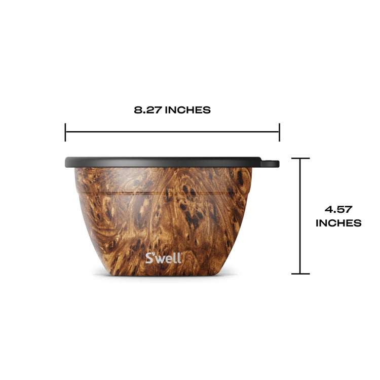S’well Stainless Steel 64oz Salad Bowl Kit