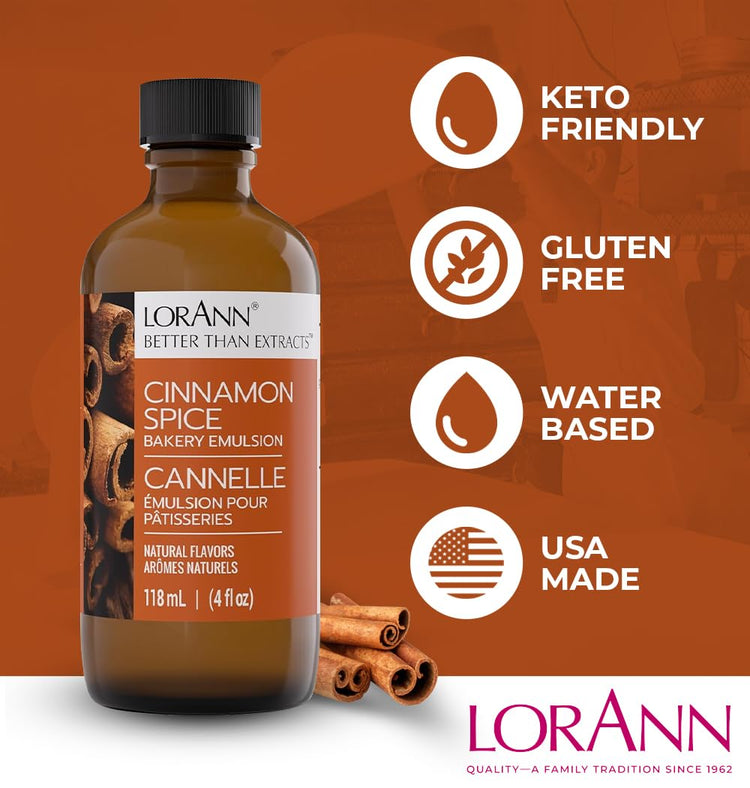Cinnamon Spice Bakery Emulsion (4 Fl Oz)