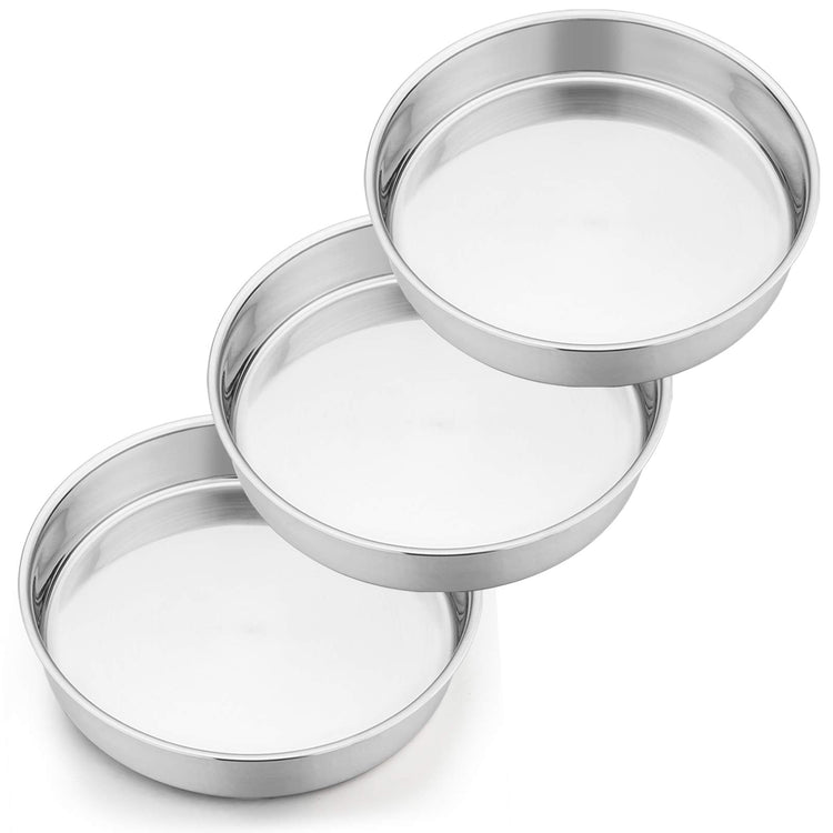 9.5 Inch Round Cake Pan Set of 3 (3 Count)