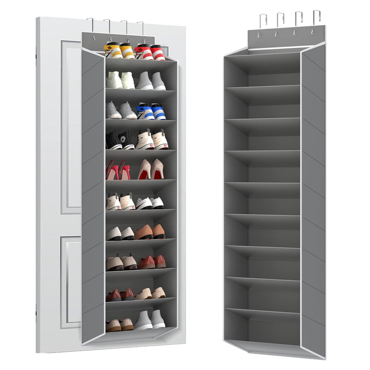 10 Tiers Large Size Over Door Shoe Organizer Storage