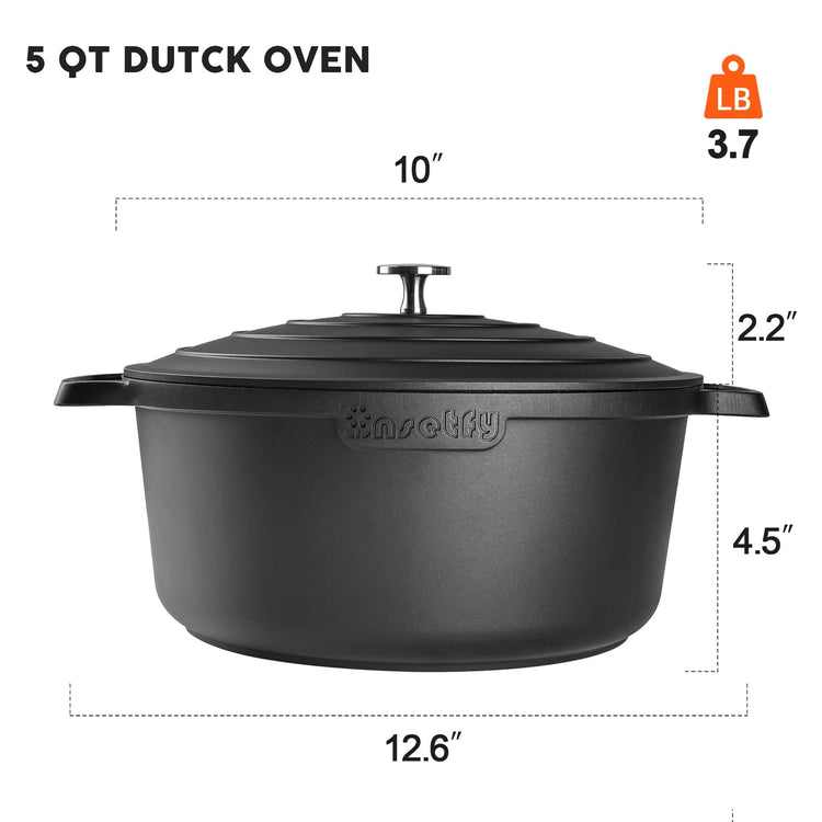 Nonstick Dutch Oven Pot with Lid