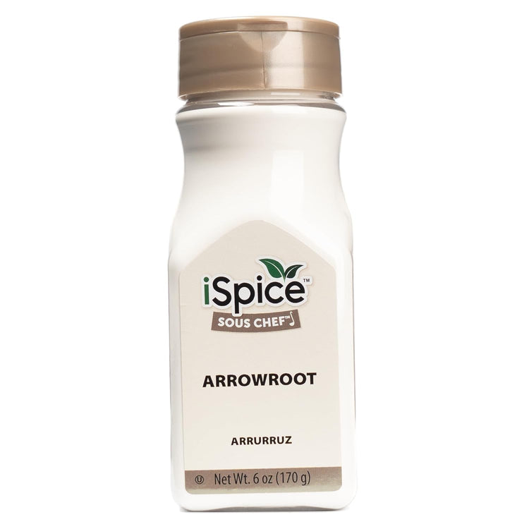 iSpice Premium Arrowroot Powder |Natural Thickener Arrowroot Flour |Gluten-Free Arrowroot Starch| Non -GMO Arrow Powder | 6oz (170g) - Nestoria