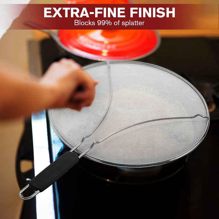 Splatter Screen for Cooking