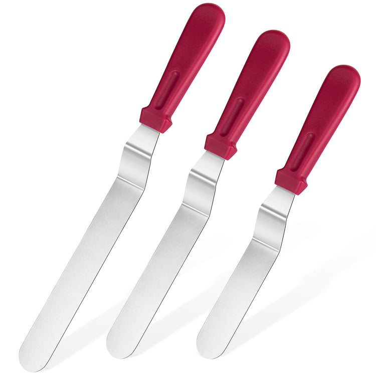 Offset Icing Spatula Set (3 Count)