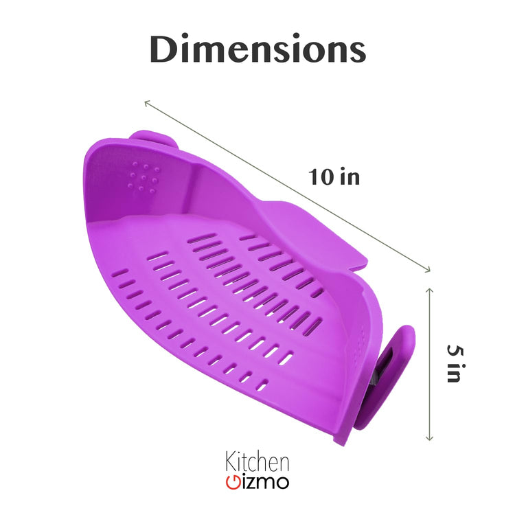 Snap N Strain Pot and Pasta Strainer