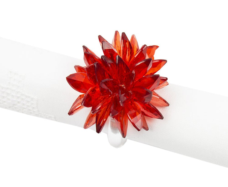 Crystal Design Collection Napkin Rings