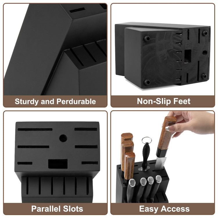 Universal Knife Block Without Knives