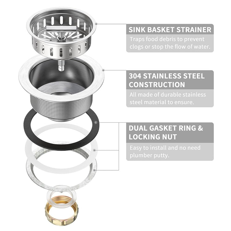 Kitchen Sink Drain Sink Strainer 3