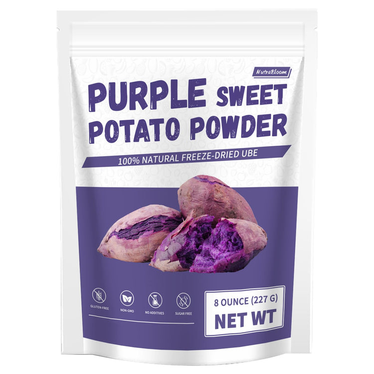 Purple Sweet Potato Powder 8 Oz (8 Ounce)