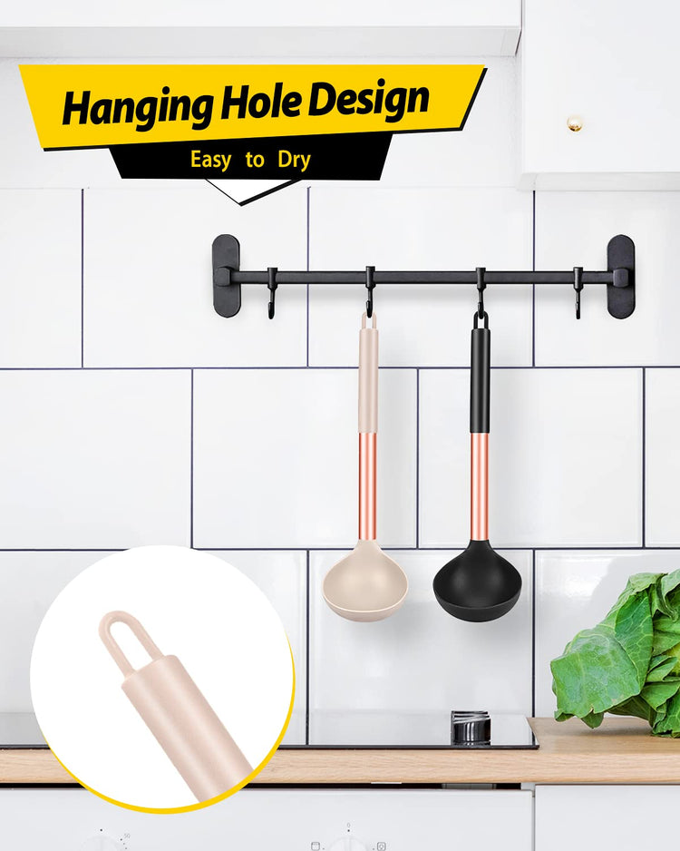 Silicone Ladle Spoons (2 Count)