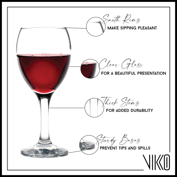 11.5 Oz Wine Glasses Set of 12