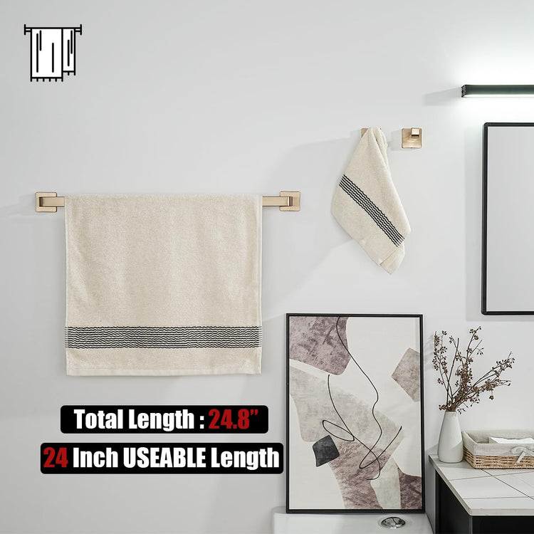Champagne Bronze Towel Bar