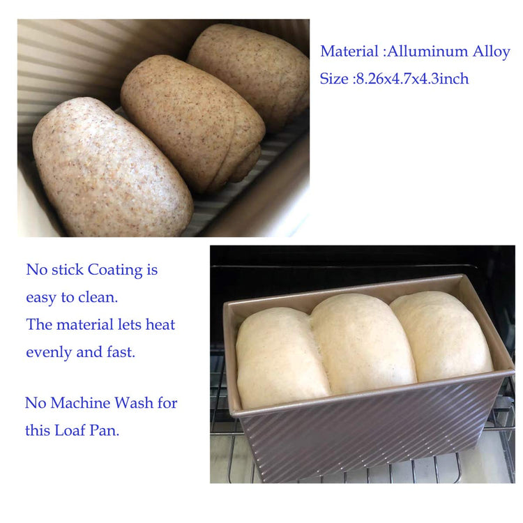 Pullman Loaf Pan w Lid 1lb