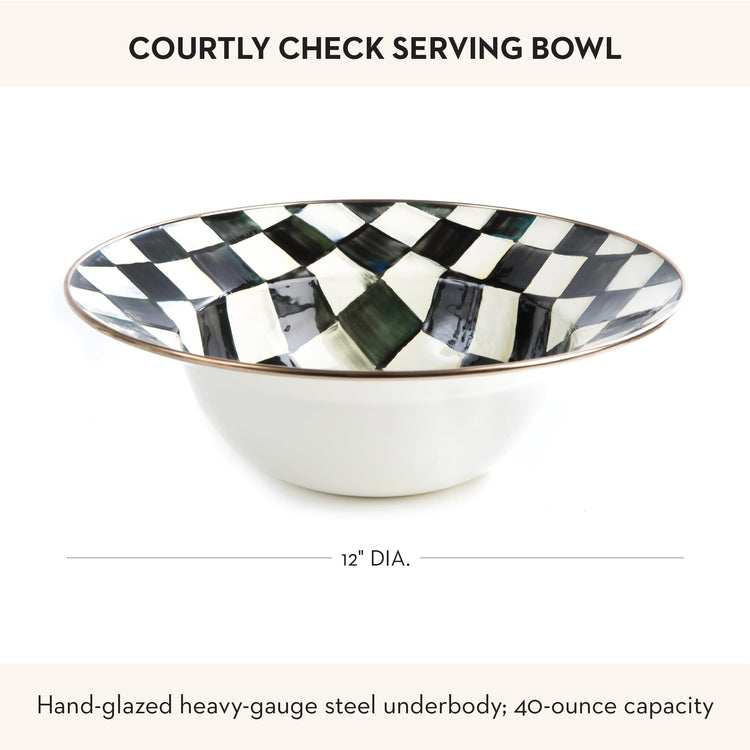 Enamel Serving Bowl