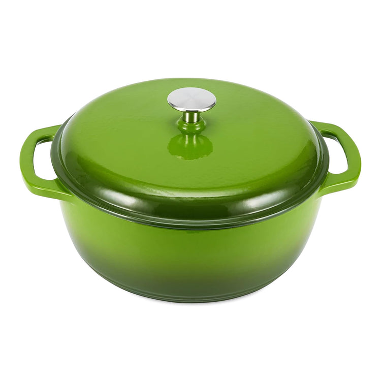 Enameled Cast Iron Dutch Oven Pot with Lid