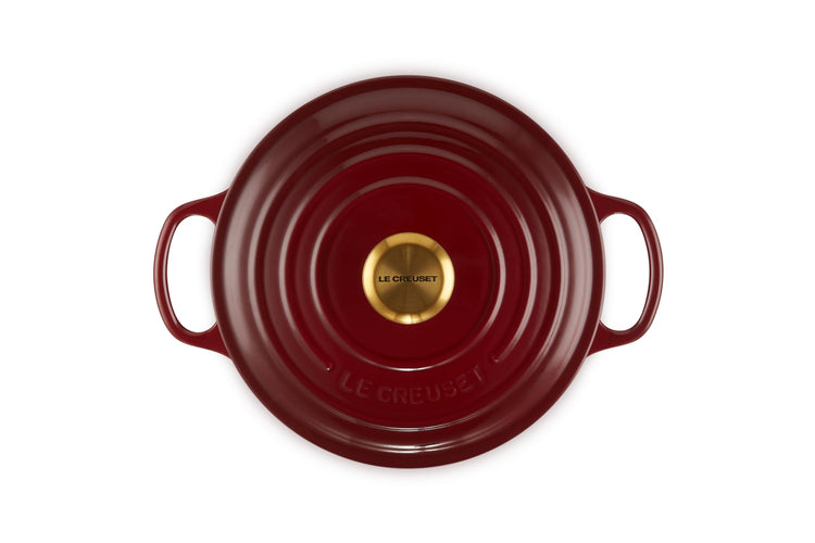 Enameled Cast Iron Round Dutch Oven