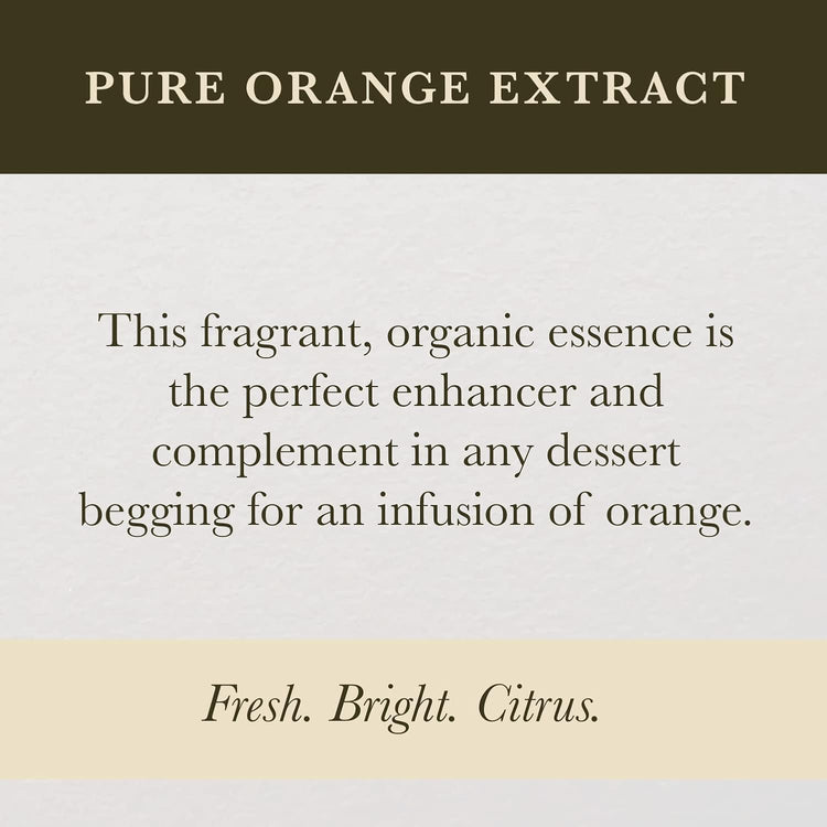 Cook's Pure Orange Extract From Florida Oranges | For Ice Cream, Cakes, Breads, Cookies and Drinks, 32 oz - Nestoria