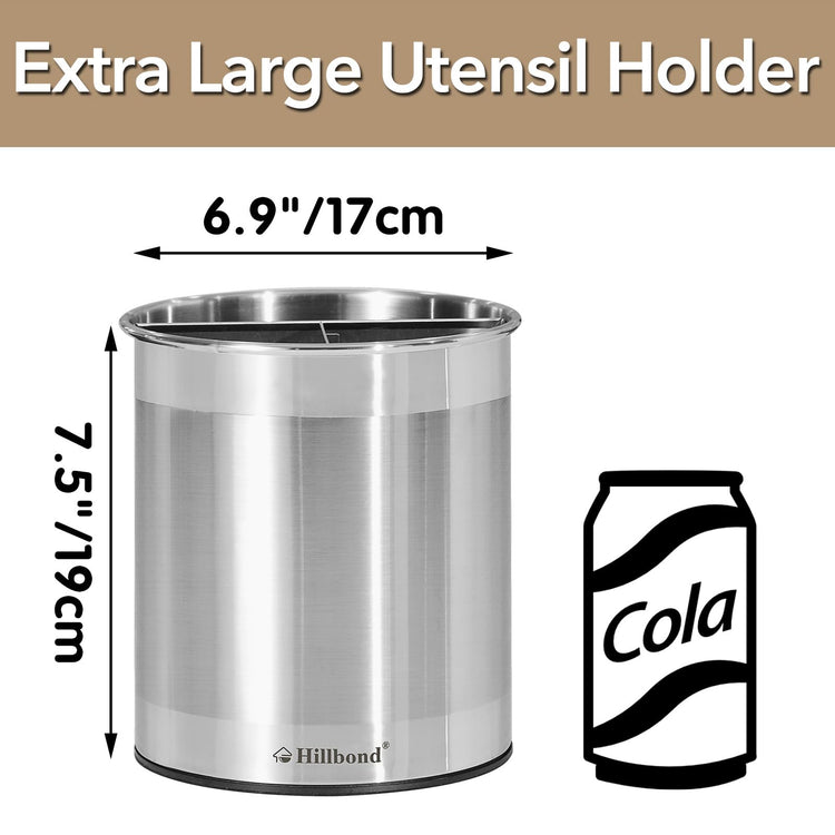 Extra Large Kitchen Utensil Holder for Countertop
