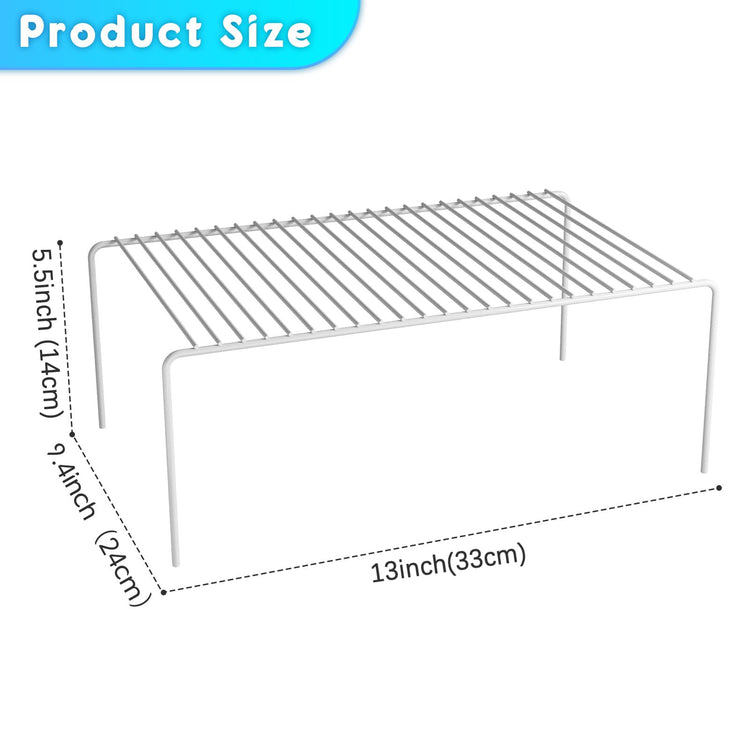6Pack Cabinet Storage Shelf Spice Rack (6 Count)