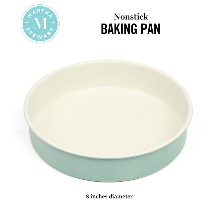 Gallen 8 Inch Round Nonstick Carbon Steel Cake and Bake Pan