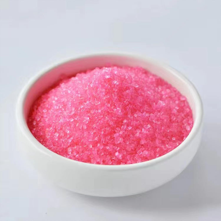 Hot Pink Sanding Sugar for Baking Edible Sparkling Sugar Sprinkles Coarse Sugar Crystals for Baking Topping Cake Cookie Cupcake Topper Ice Cream Decoration Supplies 3.2 OZ (3.2 Ounce)