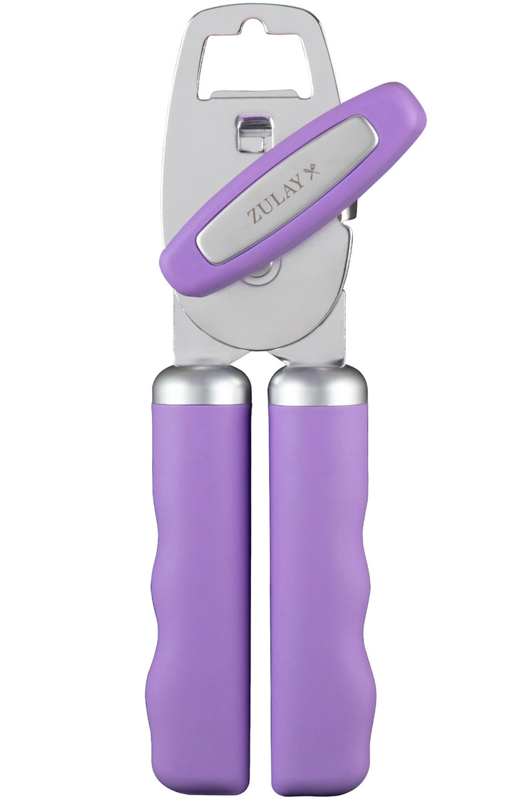 Heavy Duty Stainless Steel Can Opener Manual with Bottle Opener