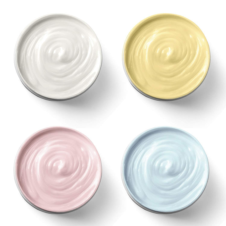 6 Pack 4 OZ Plastic Jars Containers with Lids (6 Count)