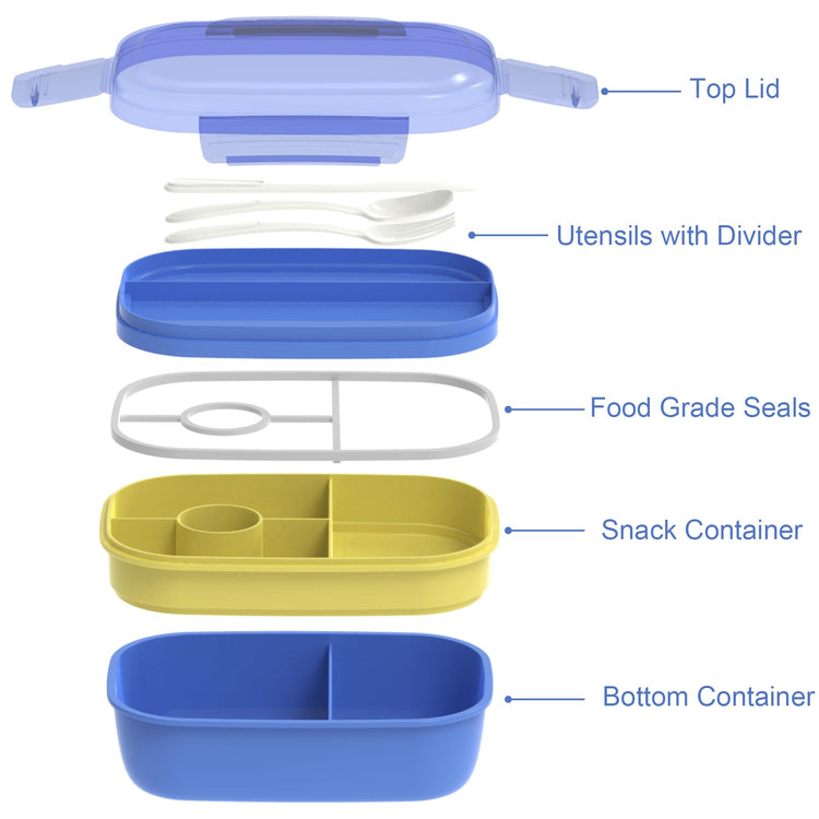 Leakproof Bento Box & Insulated Lunch Bag Set