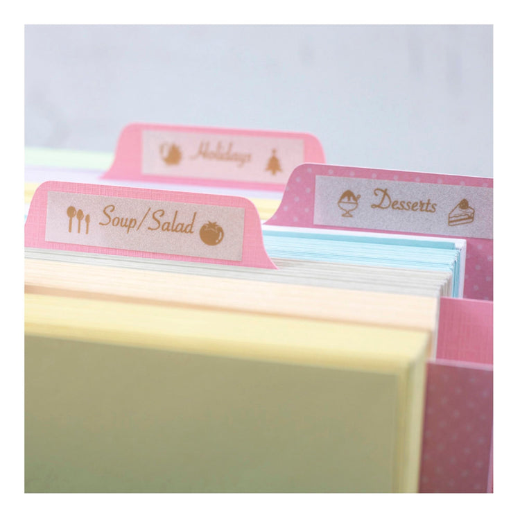 P-Touch TZe-PR234 Gold Print on Premium Glitter White Laminated Tape 12mm (0.47”) Wide x 8m (26.2’) Long, TZEPR234