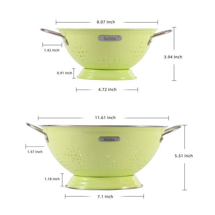 Metal Colander 2 Pack (2 Count)