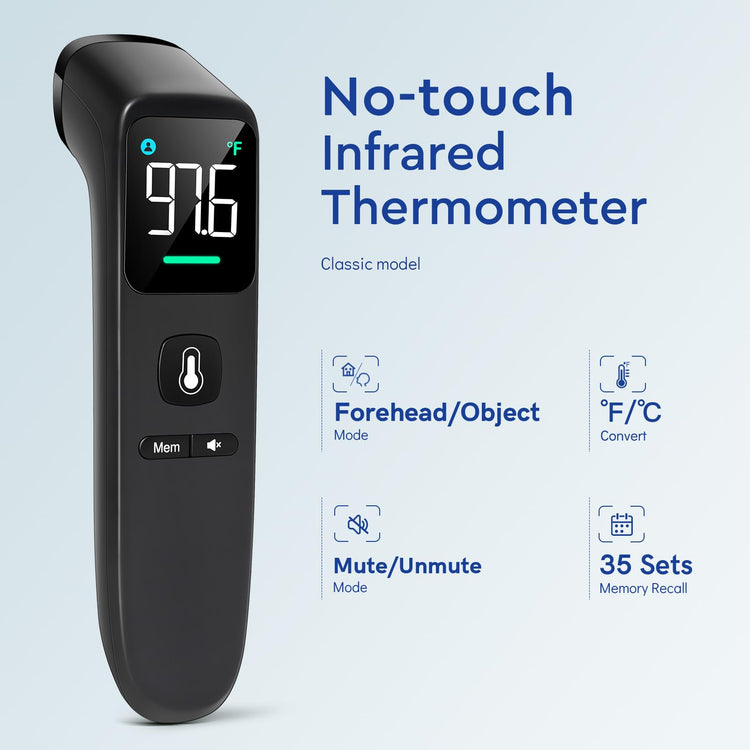 Touchless Thermometer for Kids and Adults