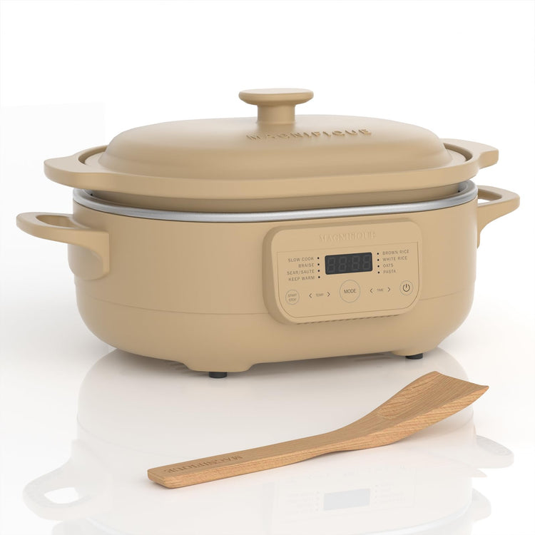 MAGNIFIQUE 4 Quart Programmable Casserole Slow Cooker