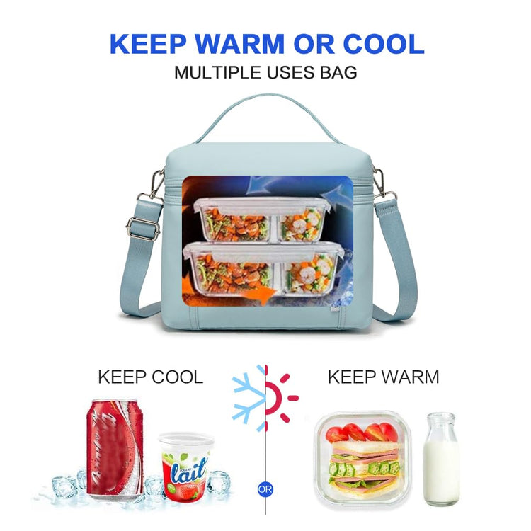NOL 8L Insulated Lunch Bag for Women