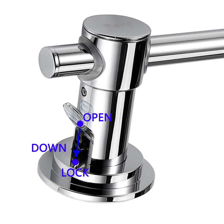 24 inch Suction Cup Towel Bar
