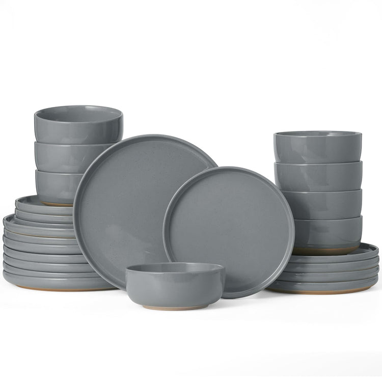 Milkyway 24 Piece Stoneware Dinnerware Set