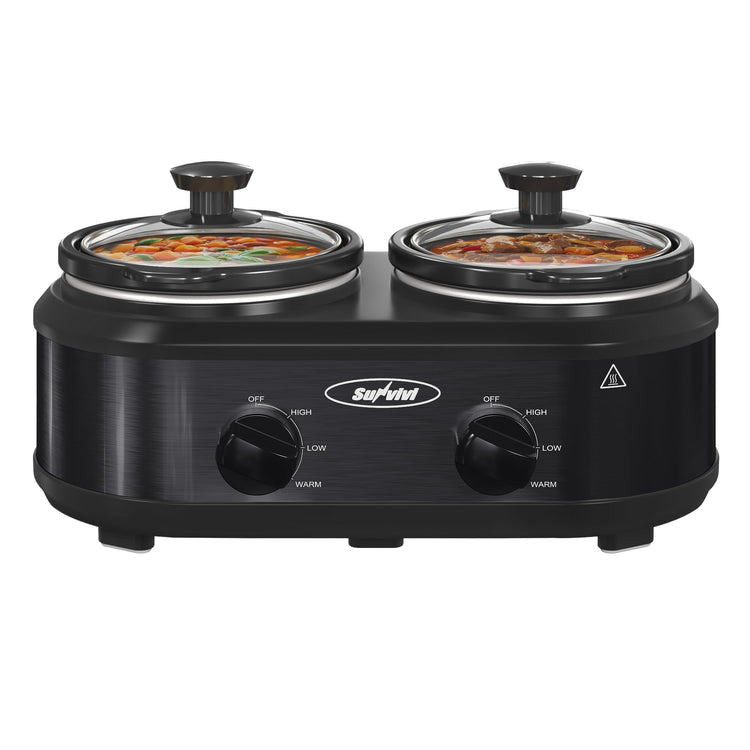 Double Slow Cooker