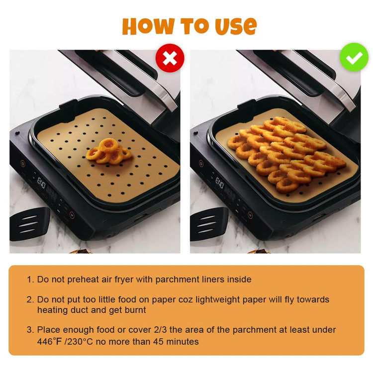 Air Fryer Liners Disposable for Ninja (150 Count)