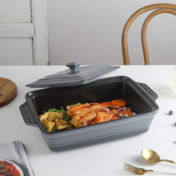 Ceramic Casserole Dish With Lid