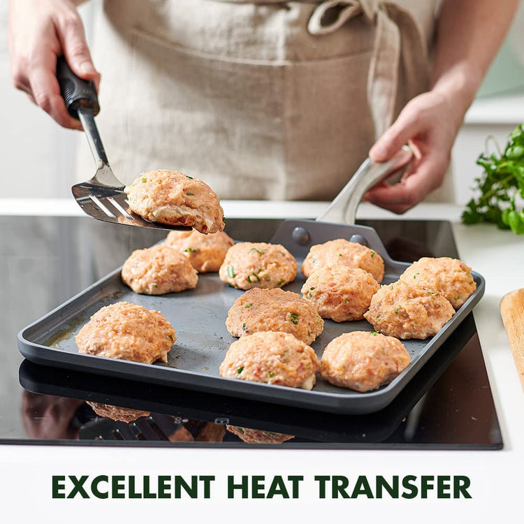 Lima Hard Anodized 11” Square Griddle Pan