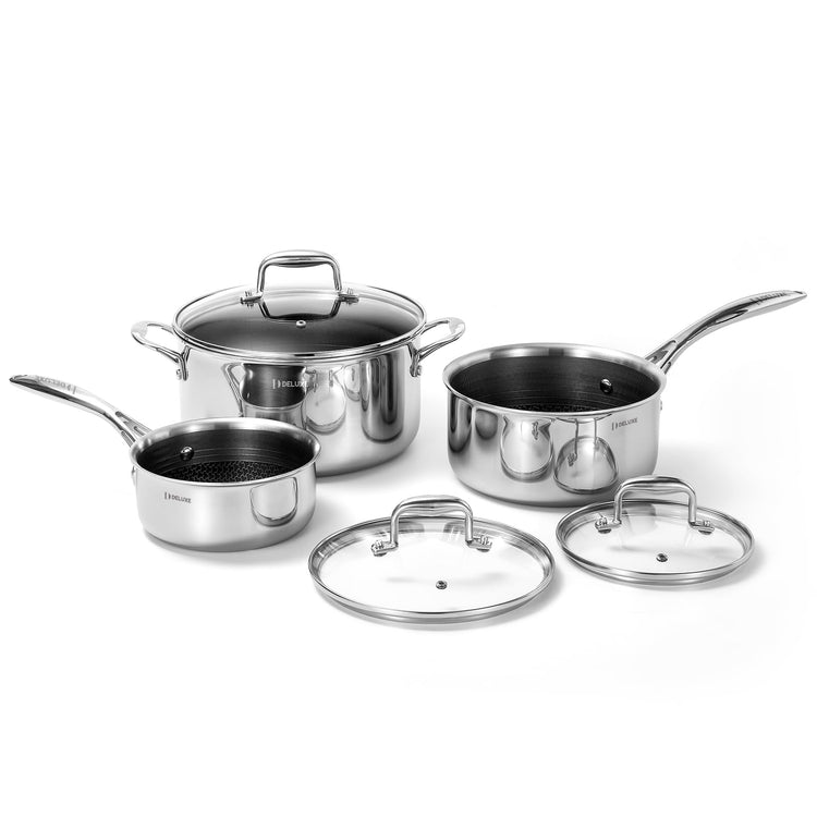 Hybrid Ceramic Nonstick 6 Pc Pot Set