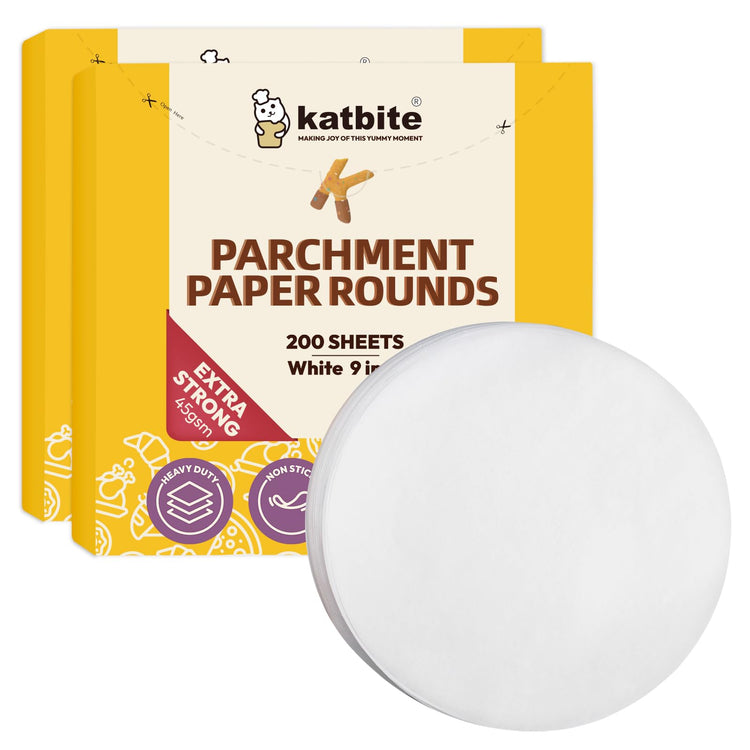 Unbleached Parchment Paper Rounds
