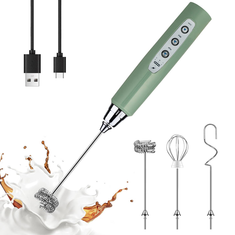Handheld Milk Frother Wand for Coffee