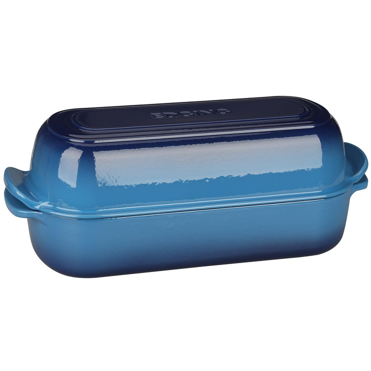 Enameled Cast Iron Loaf Pan with Lid