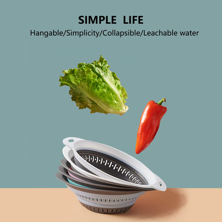 Collapsible Colander and Strainer (2 Count)