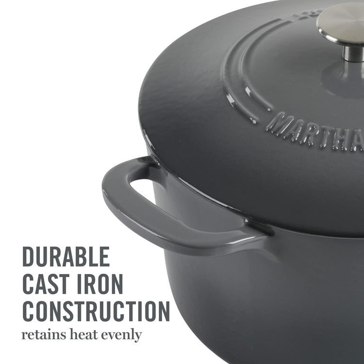 Gatwick 7 Quart Enamel Cast Iron Dutch Oven