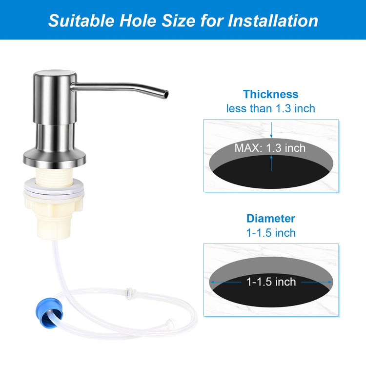 Soap Dispenser for Kitchen Sink
