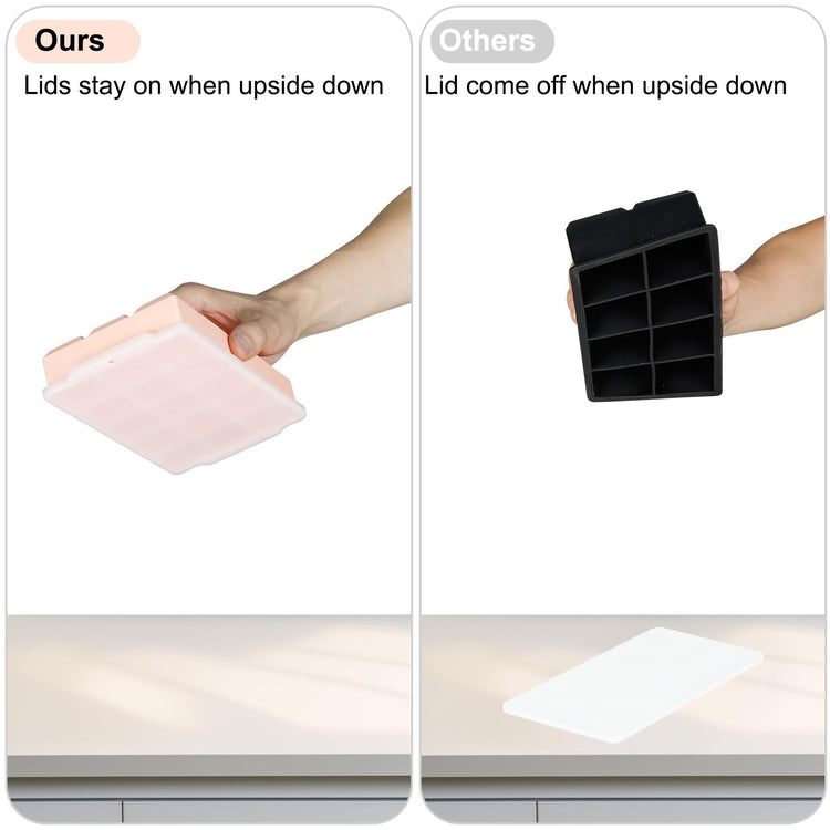 Silicone Ice Cube Tray (2 Count)